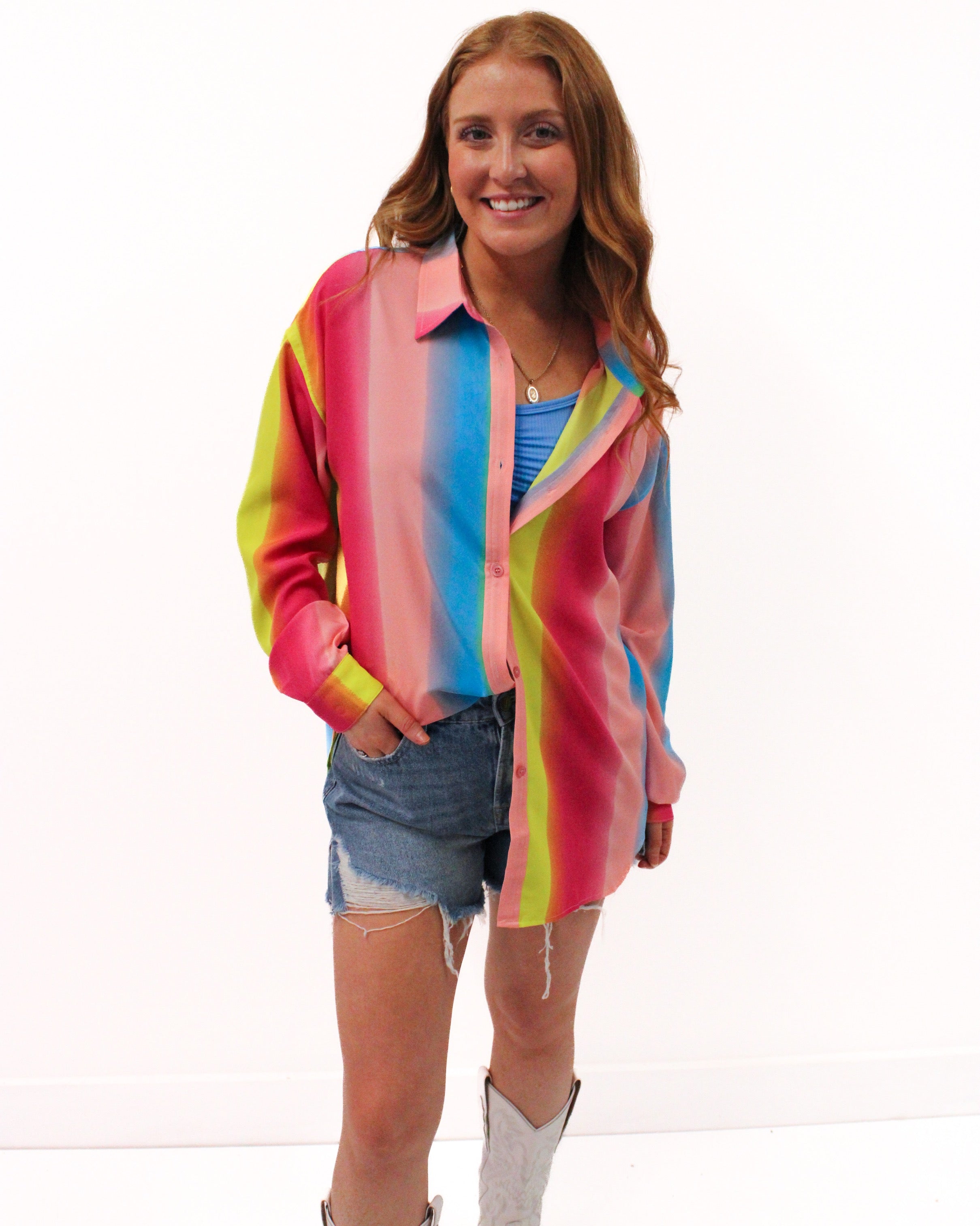 June Button Down