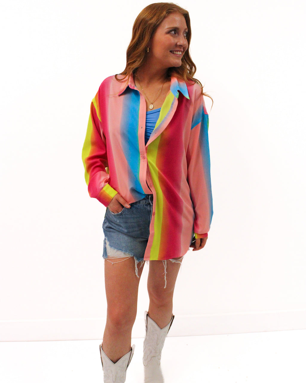 June Button Down