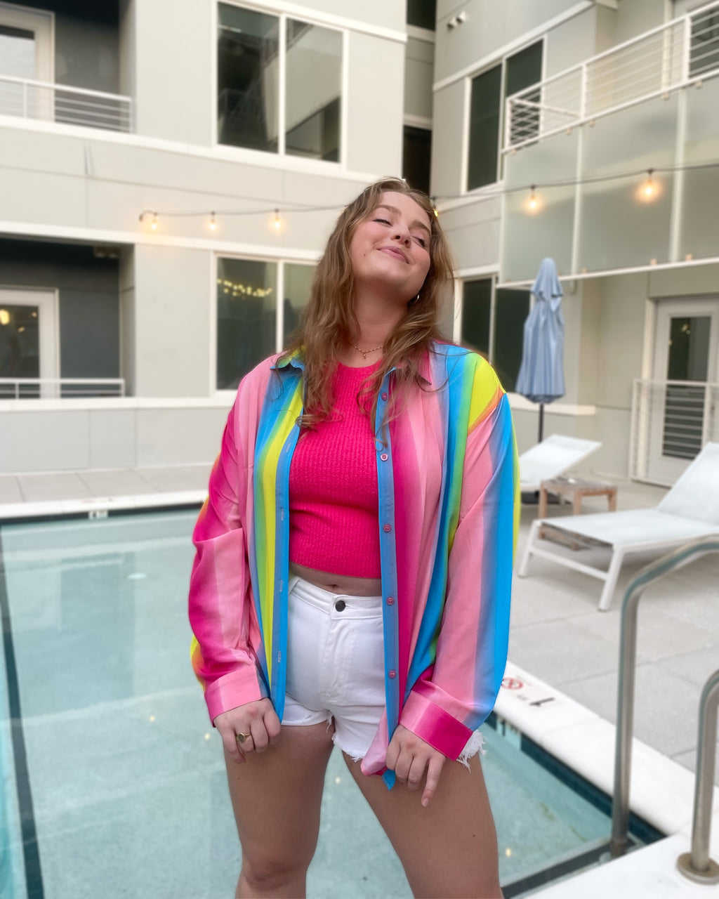 June Button Down